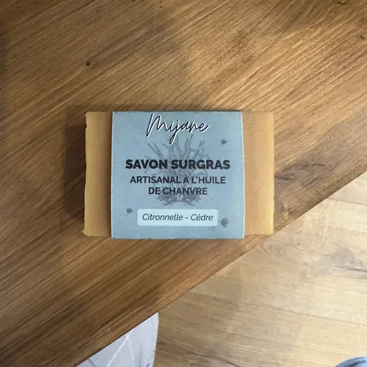 Mijane, savon citronnelle-cèdre